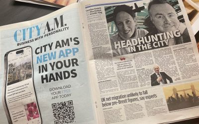 Halsey Keetch is featured in CityAM!